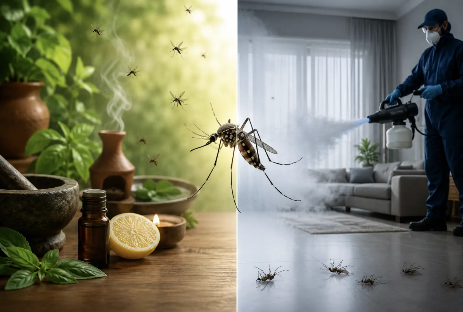 Natural vs Professional Mosquito Control: Which One Gives Long-Term Results?