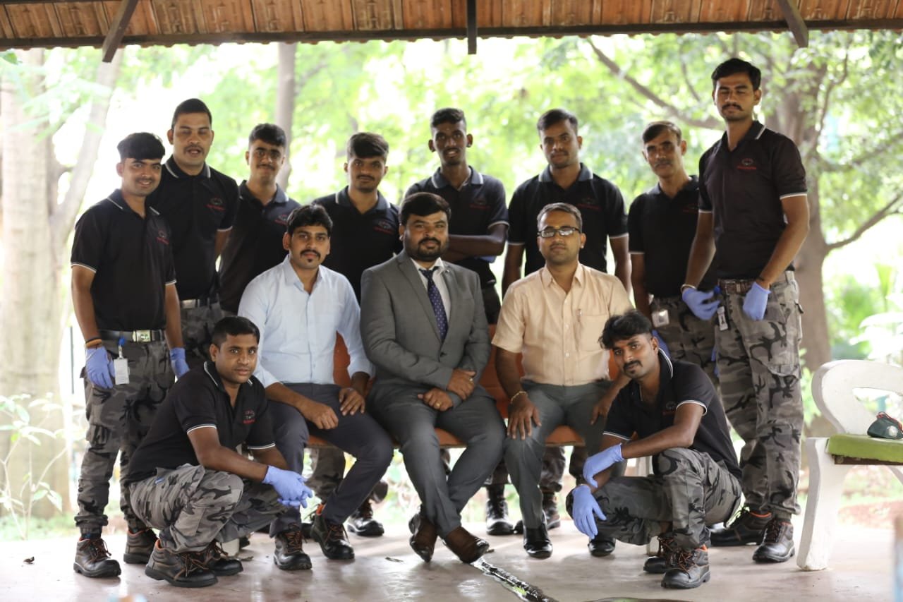 Kiran Pest Control management and technician team